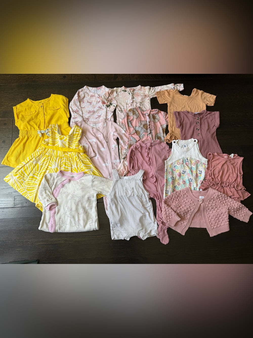 14 Piece Premium Brand Babygirl Clothing Bundle